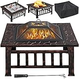 Yaheetech Fire Pit for Garden,Garden Stove Brazier For...