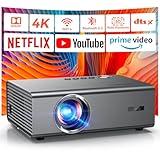 4K Smart Projector for Bedroom with Netflix Officially Licensed &...