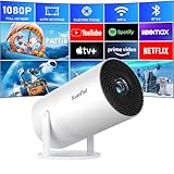 [Official Netflix & 16000L Electric Focus] Mini Projector –...