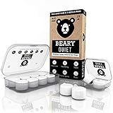 Beary Quiet Ear Plugs for Sleep and Noise Cancelling 6 Pairs Free...