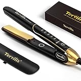 Hair Straighteners 25MM, 2 in 1 Ceramic Flat Iron & Curler, ARC...