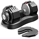 ATIVAFIT Adjustable Dumbbell 25KG Single Smart Hand Weight for...