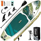 Baudelio Paddle Board Inflatable Stand UP Paddle Board, 10’6 x...