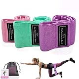 Sport Resistance Exercise Bands Non Slip for Glute and Hip...