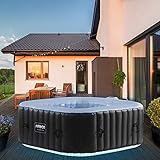 Arebos Inflatable Hot Tub | Indoor & Outdoor Spa Pool | 154 x 154...