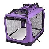 Petbarn Portable Soft Fabric Pet Carrier Folding Dog Cat Puppy...