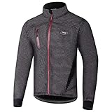 Dooy Winter Warm UP Thermal Softshell Cycling Jacket Windproof...