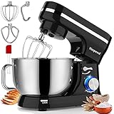 Vospeed Stand Mixer,5 Quarts 8-Speed 1000W Tilt-Head Food Mixer,...