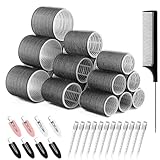 39PCS Hair Curlers Rollers - Self Grip Hair Rollers Set, Hair...