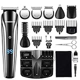 MIGICSHOW Hair Clippers Beard Trimmer for Men Rechargeable...