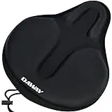 DAWAY Comfortable Exercise Bike Seat Cover C6 Large Wide Soft...