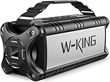 W-KING Bluetooth Speaker, 90W Peak Speakers Wireless Bluetooth,...