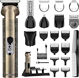 Hatteker Beard Trimmer Kit Professional Hair Clipper Zero Gapped...