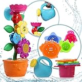 OleOletOy Baby Bath Toy- With 4 Colored Stacking Cups,Cute...