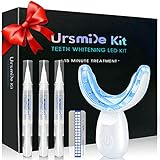 Teeth Whitening Kit with LED Light for Sensitive Teeth and Tooth...