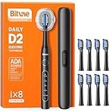Bitvae Ultrasonic Electric Toothbrush for Adults and Kids, ADA...