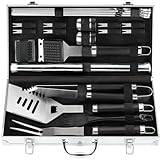 POLIGO 21PCS BBQ Accessories Gift Set for Men Women - Stainless...