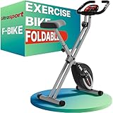 Ultrasport F-Bike Folding Exercise Bike 286 lbs Capacity, Extra...