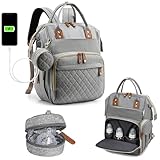 Nappy Bag Changing Bag Backpack (UK Company) Baby Diaper Bag With...