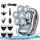 Head Shavers for Bald Men, Upgraded 7D Magnetic, Rotary Head...