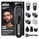 Braun All-in-One Style Kit Series 7 MGK7470, Beard Trimmer Men...