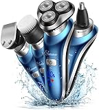 Hatteker Electric Shaver for Men Rotary Shaver Electric Razor...