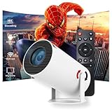 2025 OptiZen Mini Projector, 720p HD & 4K Support, Portable...