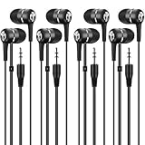 Bulk Earbuds Headphones 100 Pack, Wholesale Disposable Ear Buds...