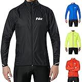 FDX Men’s Cycling Jacket - Waterproof Lightweight Breathable...