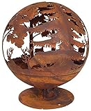 Esschert Design FF261 Fallen Fruits Oxidised Woodland Globe...