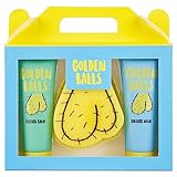 Golden Balls, Balm & Sponge Set - For Your Private Bits - Funny...