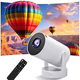 Projector, Portable Mini Projector with WiFi 6 and Bluetooth 5.0,...