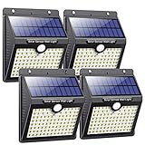 Solar Lights Outdoor, Pxwaxpy [97 LED-4 Pack] Super Bright Solar...