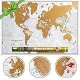 Scratch The World® Travel Map - Scratch Off World Map Poster...