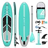 Leader Accessories 10'6' Inflatable SUP Board All Round Stand Up...