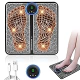 EMS Foot Massager with 9 Intensity Levels & 6 Modes – Electric...
