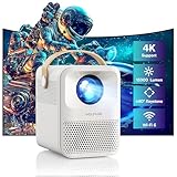 Portable Projector, WOLFANG 4K Mini Projector 5G WiFi Bluetooth,...