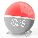 Sunrise Digital Alarm Clock, Wake Up Light with Sunrise...
