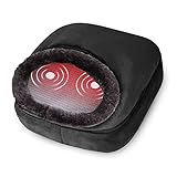 Snailax Foot Warmer with Vibration Massage for Cozy Feet, 5 Modes...