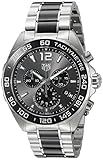 TAG Heuer Men's Analogue Quartz Watch with Stainless Steel Strap...