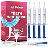 Teeth Whitening Kit with LED Light for Sensitive Teeth, Fast...