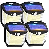 Solar Security Lights Outdoor Garden: 238 LED Solar Powered...