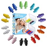 Silicone Ear Plugs for Sleeping Noise Cancelling, 10 Pairs...