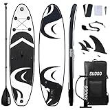 SUDOO 10FT Inflatable Stand Up Paddle Board SUP, Paddle Boards...