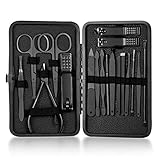 Nail Clippers Professional Manicure Set Nail Grooming Kit for...