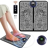 EMS Foot Massager - Electrical Muscle Stimulation for Pain Relief...