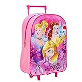 TDL Girls Kids Princess Standard Folding Trolley Hand Luggage Bag...