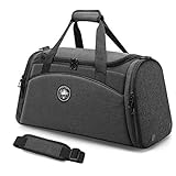 FitBeast Sports Gym Bag Duffel Bag with Shoes Compartment & Wet...