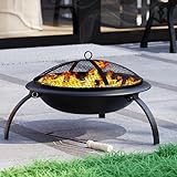 Fire Vida Fire Pit Steel Folding Outdoor Garden Patio Heater...