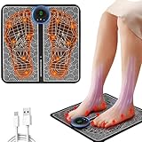 DOBWGXZ EMS Foot Massagers for Pain and Circulation, Portable...